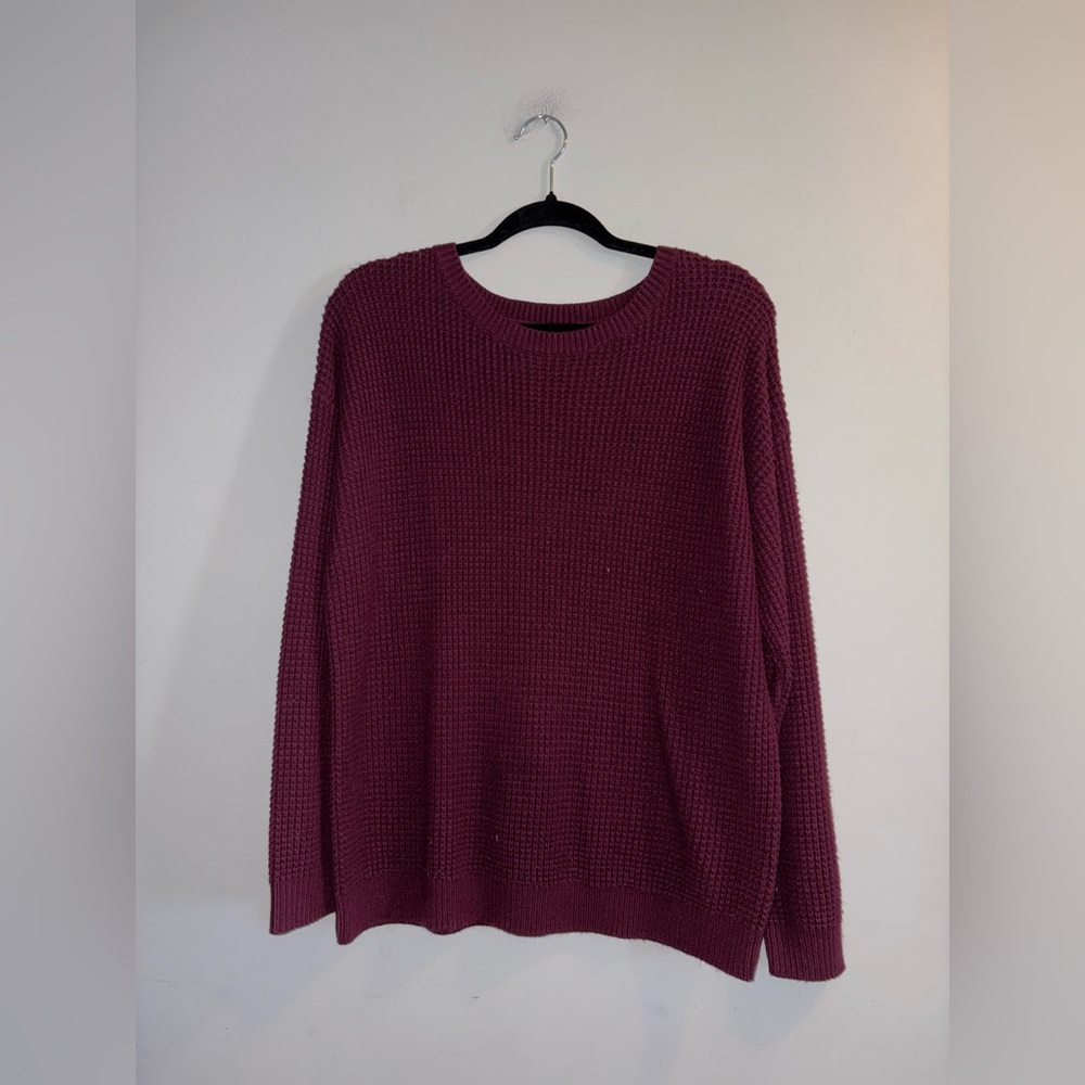 George | Burgundy Knit Sweater